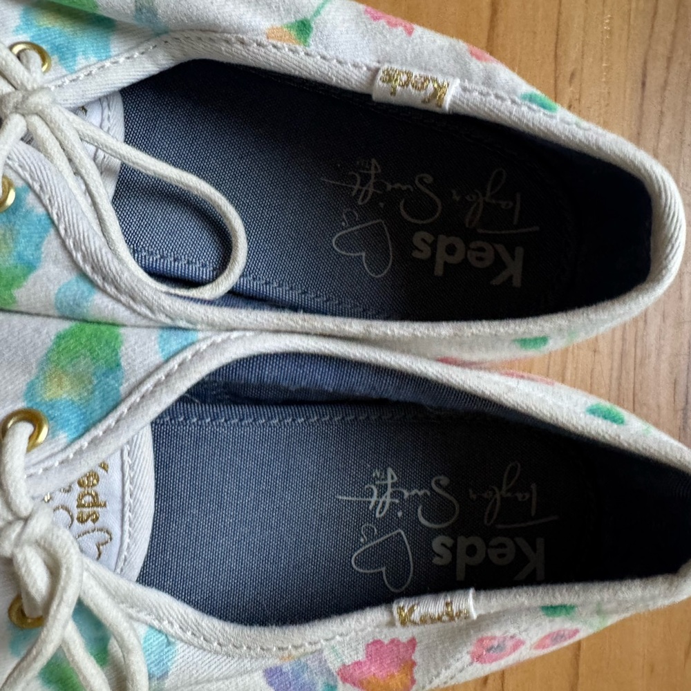 Taylor Swift keds incredible things Champion Flower Painting watercolor sneakers - Picture 10 of 15